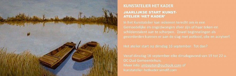 Vanaf 16 september starten we weer. Alle info in het Infoblad van Kortenberg